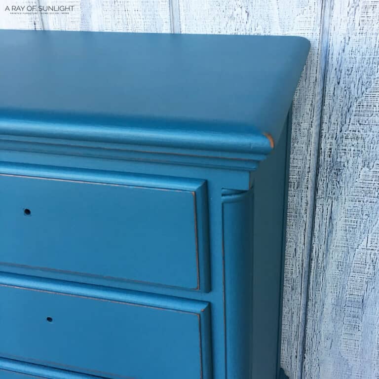 Chalk Painted Nightstand Makeover