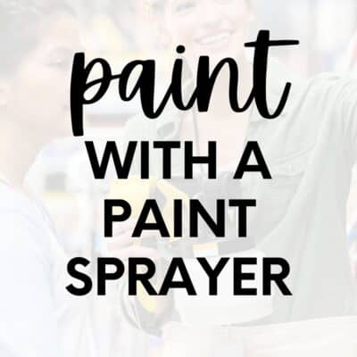 How to Use a Paint Sprayer on Furniture