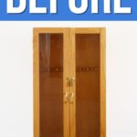 plain looking old cabinet