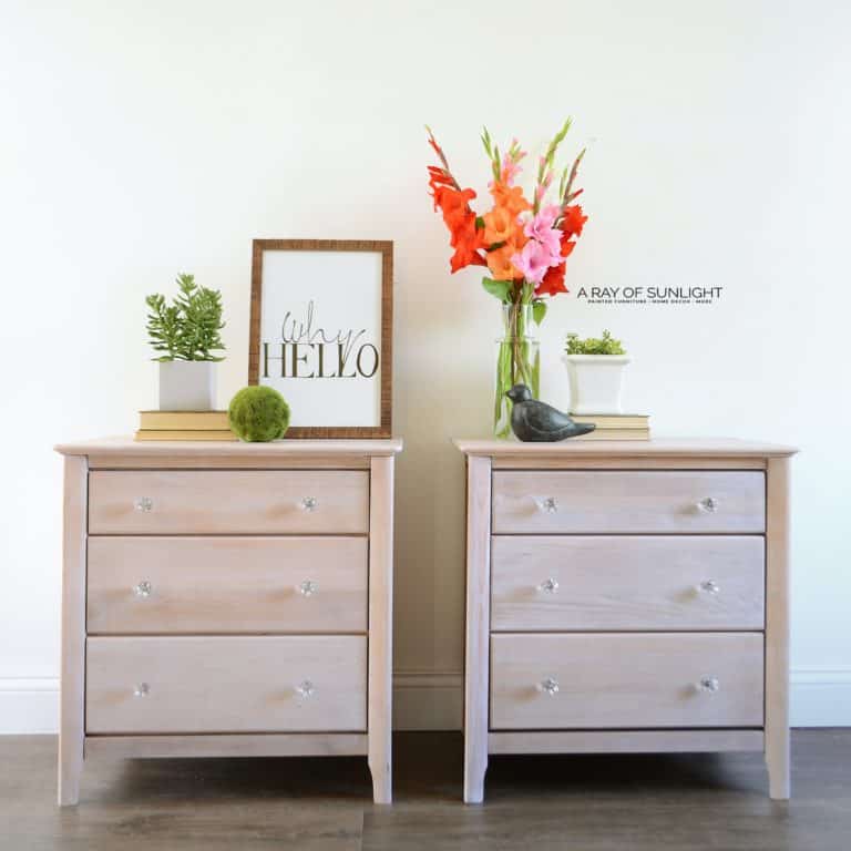 Painted Nightstands Ideas: Major Inspiration! - A Ray of Sunlight