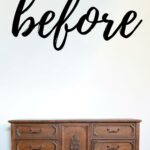 old wooden dresser