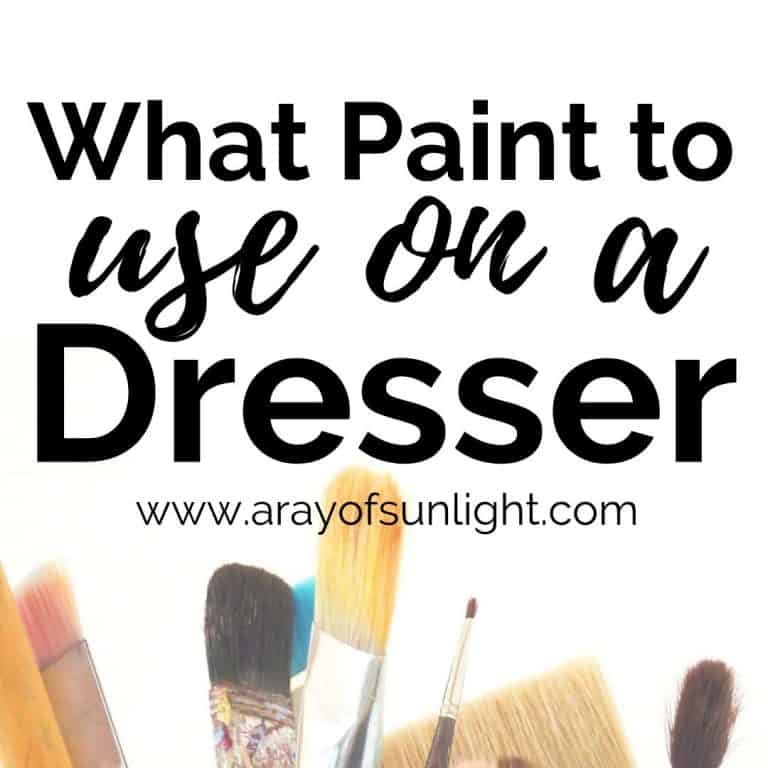 What Paint to Use on a Dresser