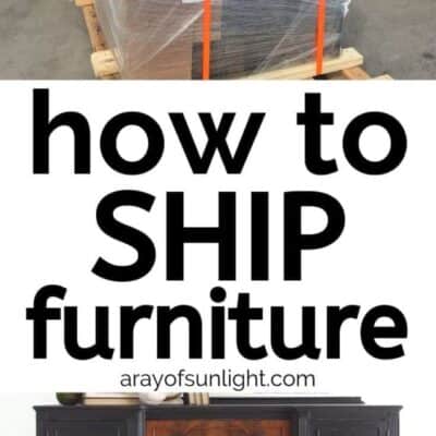 How to Ship Furniture Story