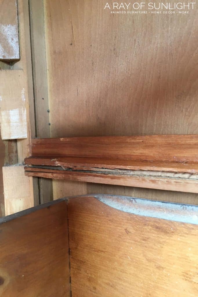 How To Fix Old Dresser Drawers That Stick, How To Fix Dresser Drawer Runners