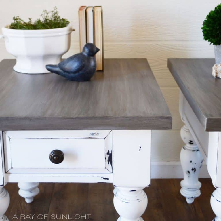 How to Create a Weathered Wood Gray Finish