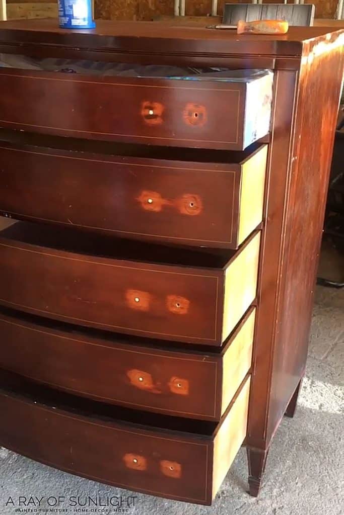 Highboy Dresser ready for paint