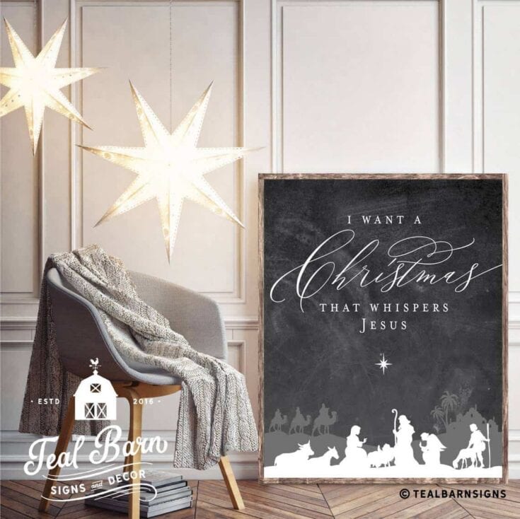 Image for I Want a Christmas that Whispers Jesus
