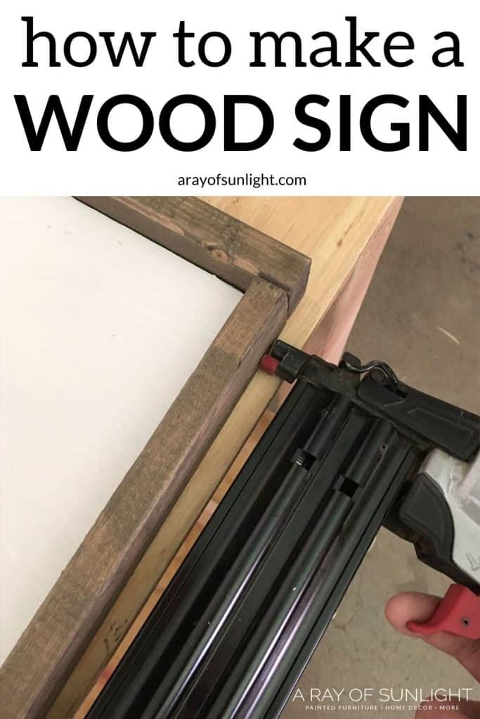 How to Make a Wood Sign