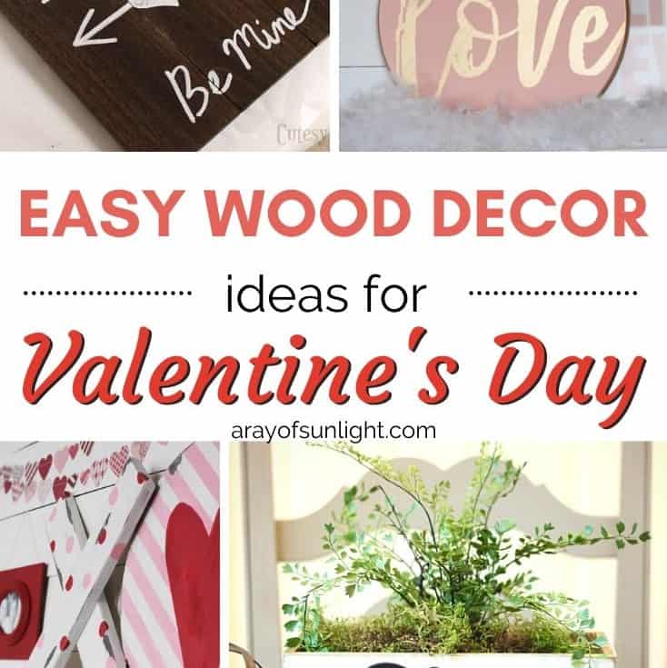 Easy Wood Crafts for Valentine’s Day