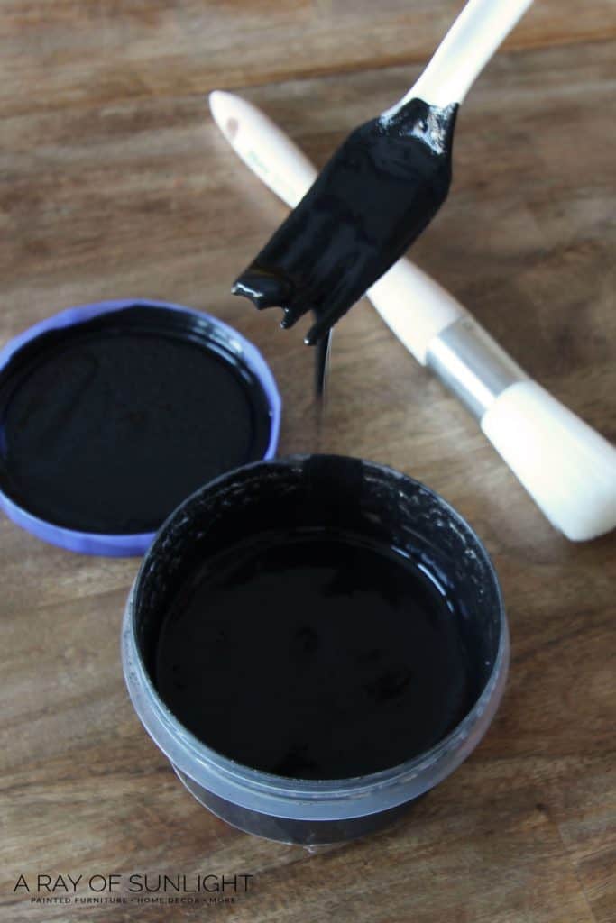milk paint viscosity after mixed