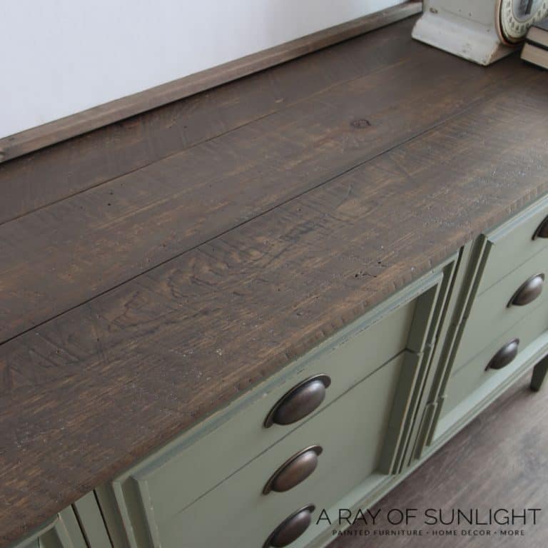 How to Make a Plank Top Dresser