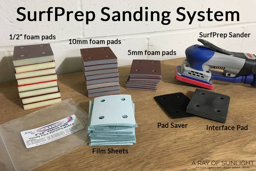 Surfprep sanding system