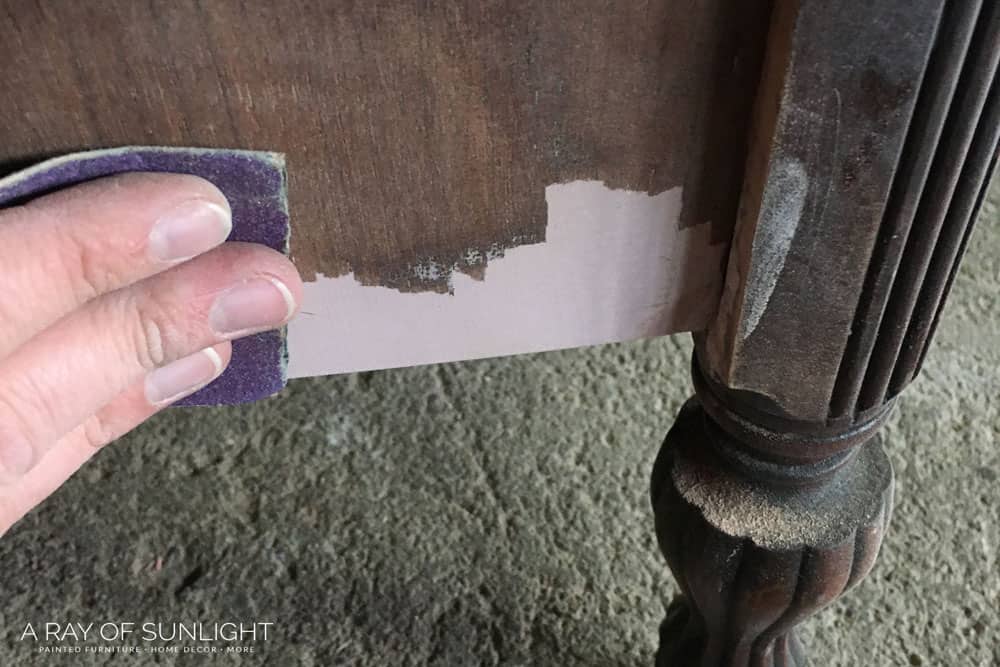 how to fix chipped wood furniture