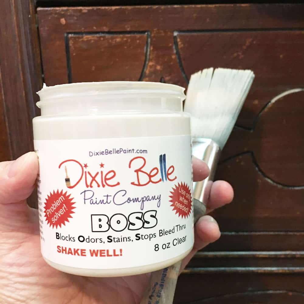 Dixie Belle BOSS - the secret to a chippy milk painted finish