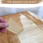 peeling off the veneer