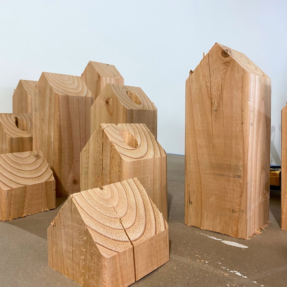 Wood to use for Christmas Village