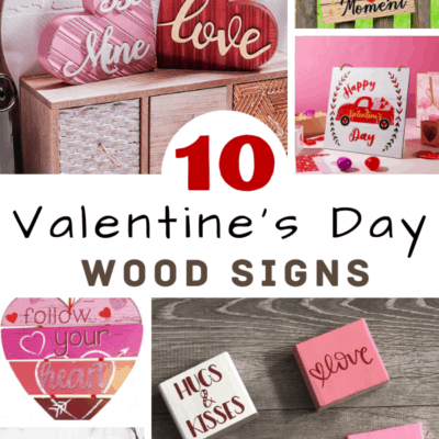 Valentine’s Day Wood Signs