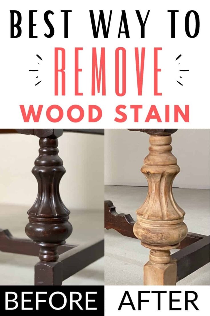 How to Remove Wood Stain