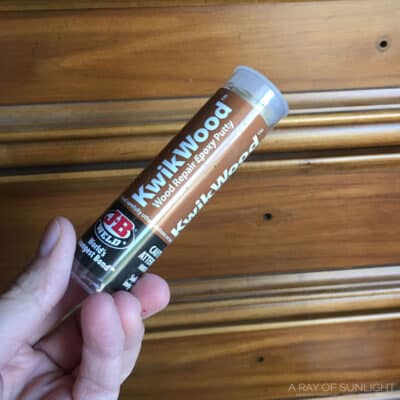 kwikwood epoxy stick
