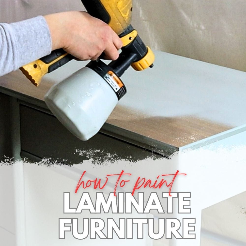 How to Paint Laminate Furniture
