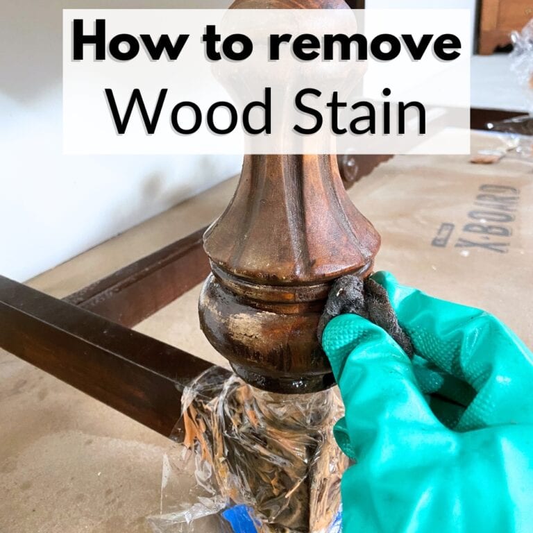 removing wood stain with text overlay 2 SQ