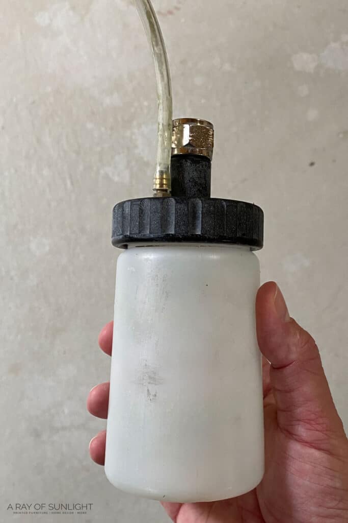 8oz mini container for Fuji Q4 paint sprayer
