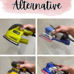 Four different handheld sanders are shown as alternatives to the SurfPrep Sander.