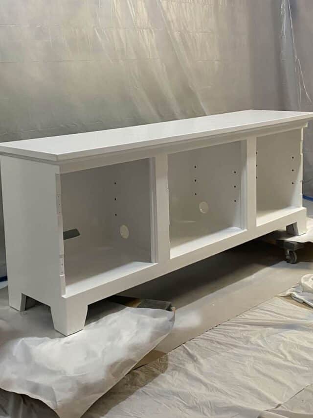 Painting Furniture White Story