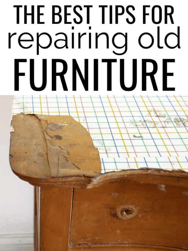 Repairing Old Furniture Story