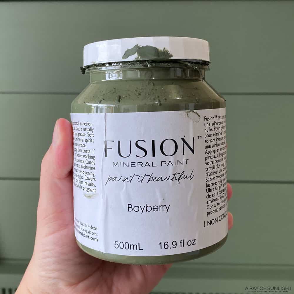 fusion mineral paint in Bayberry