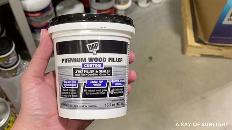 How to Hide Wood Grain When Painting