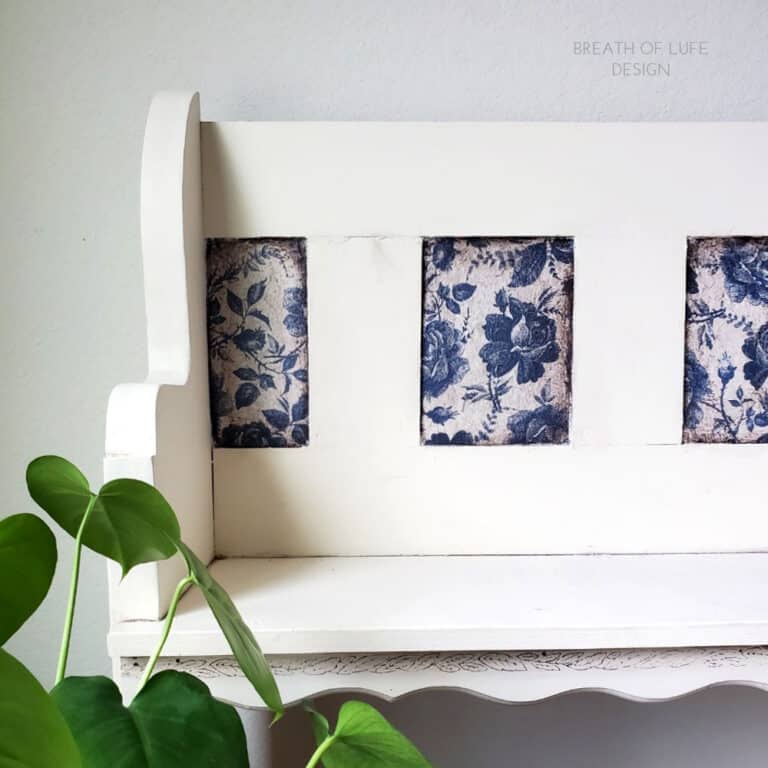 How to Decoupage Furniture with Rice Paper