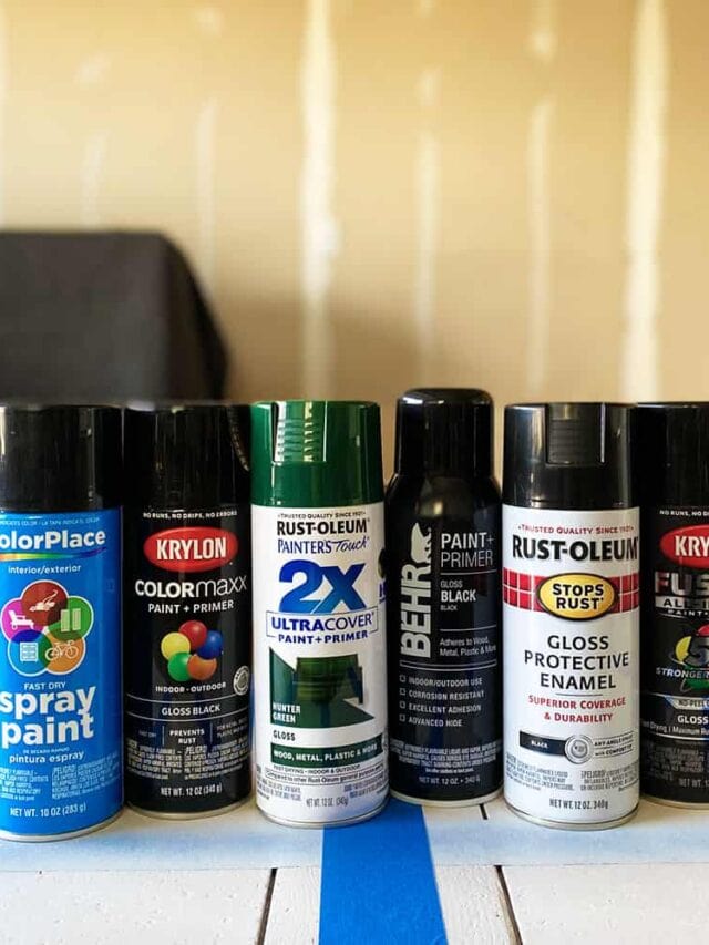 The Best Spray Paint for Wood Furniture Story