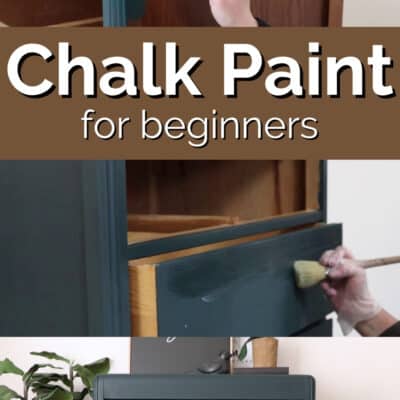 How to Chalk Paint Furniture | Step by Step For Beginners