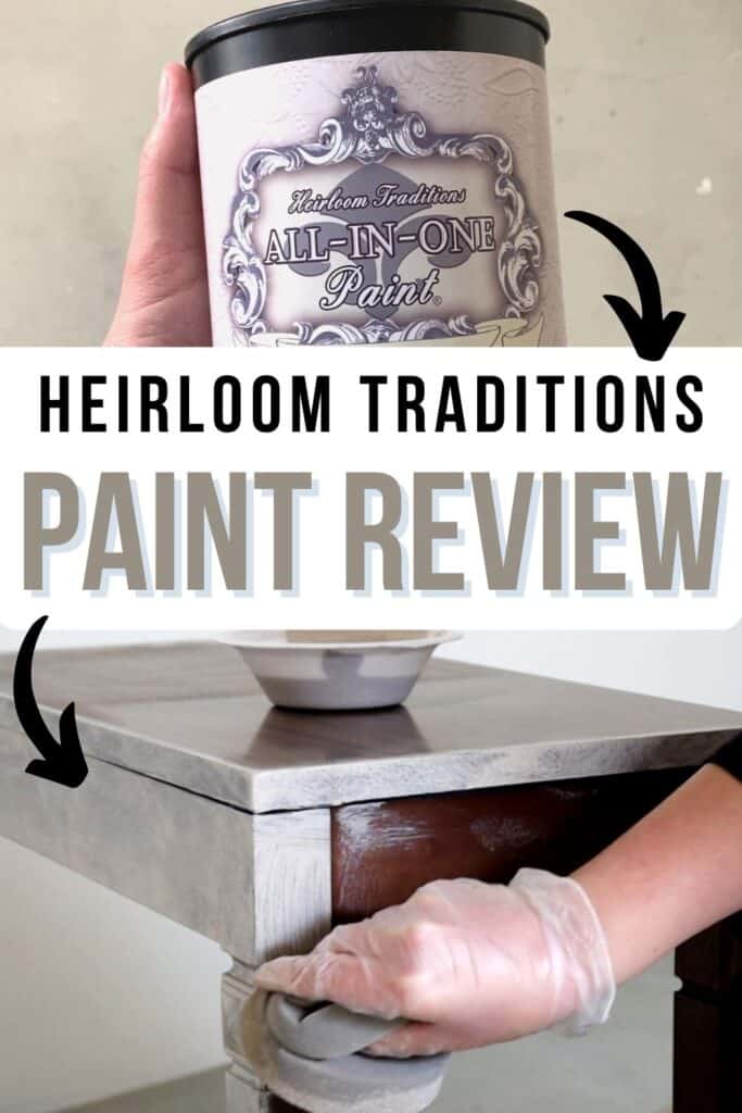 Painting a piano bench with Heirloom Traditions all in one paint