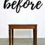 old piano bench before makeover