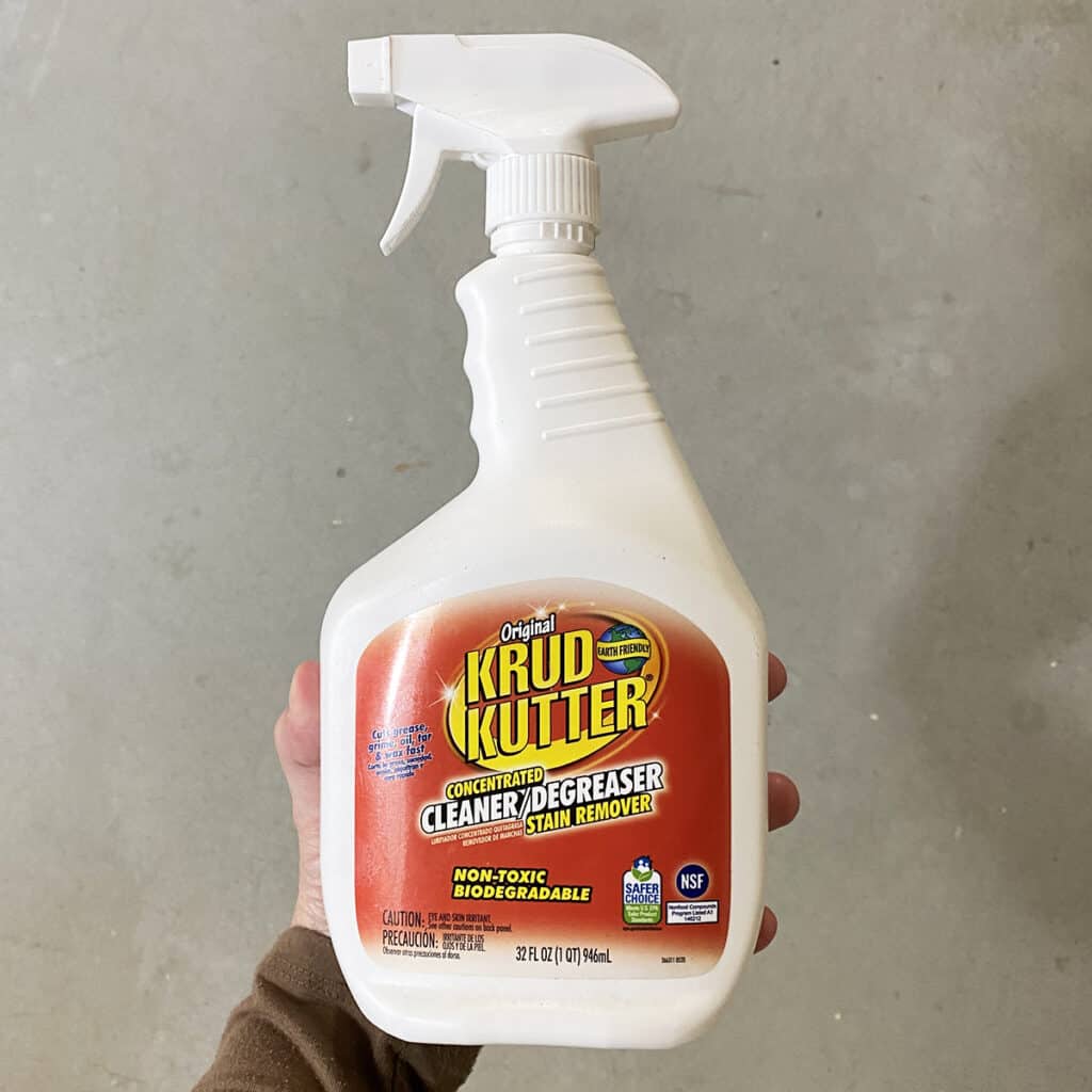 krud kutter concentrated cleaner and degreaser