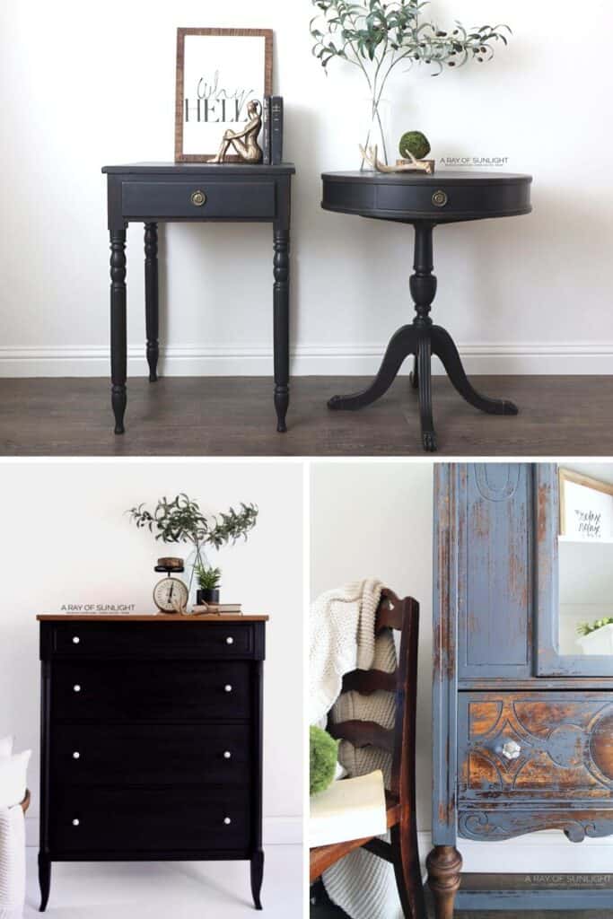 painting furniture with milk paint ideas