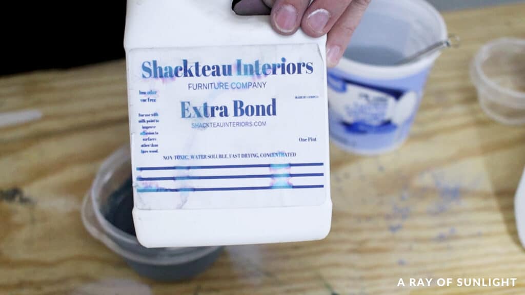 shackteau interiors extra bond to be mixed into the milk paint