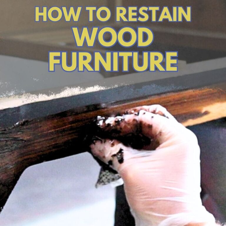 How to Restain Wood Furniture