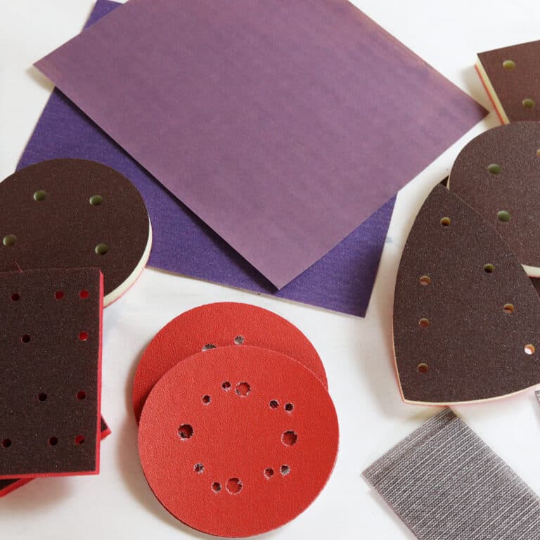 different types of sandpaper for furniture painting