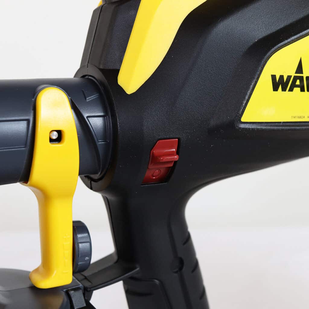 wagner flexio 3500 power switch on its handle