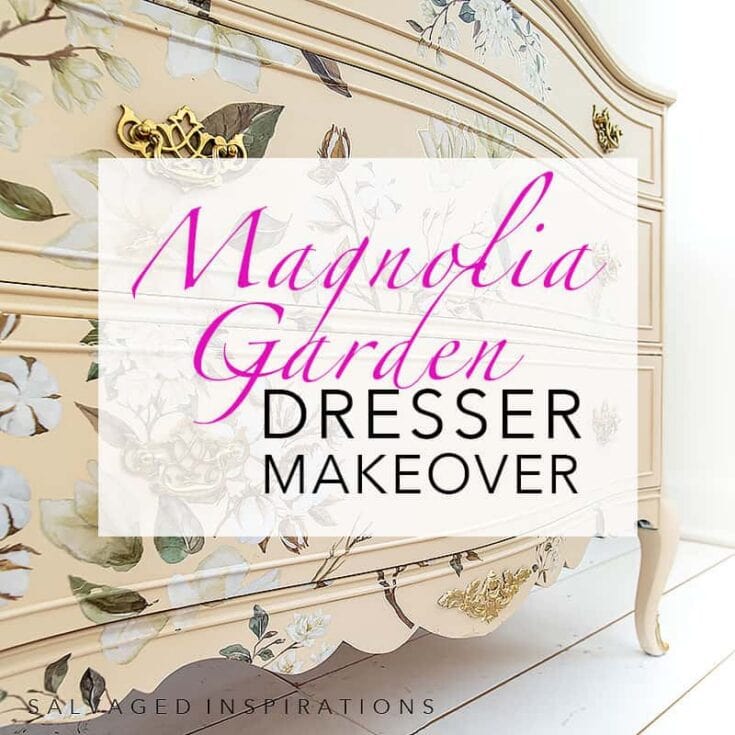Image for Magnolia Garden Dresser Makeover