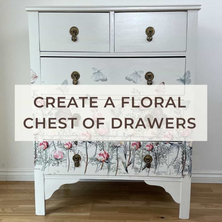 Image for Create a Floral Chest of Drawers