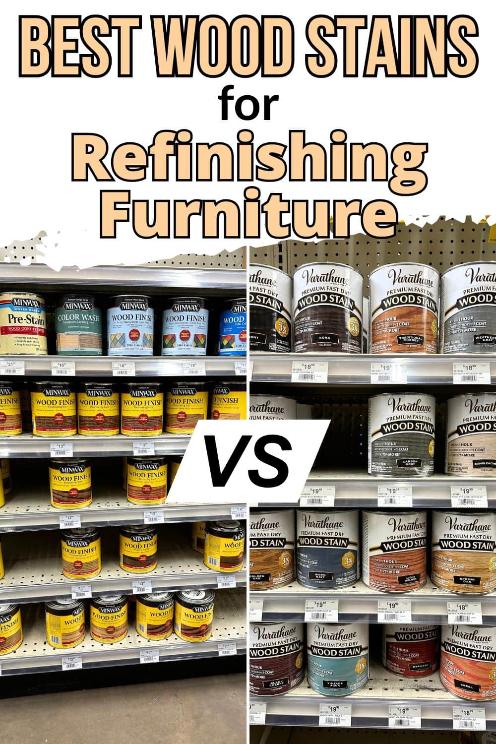 Best Wood Stains for Refinishing Furniture