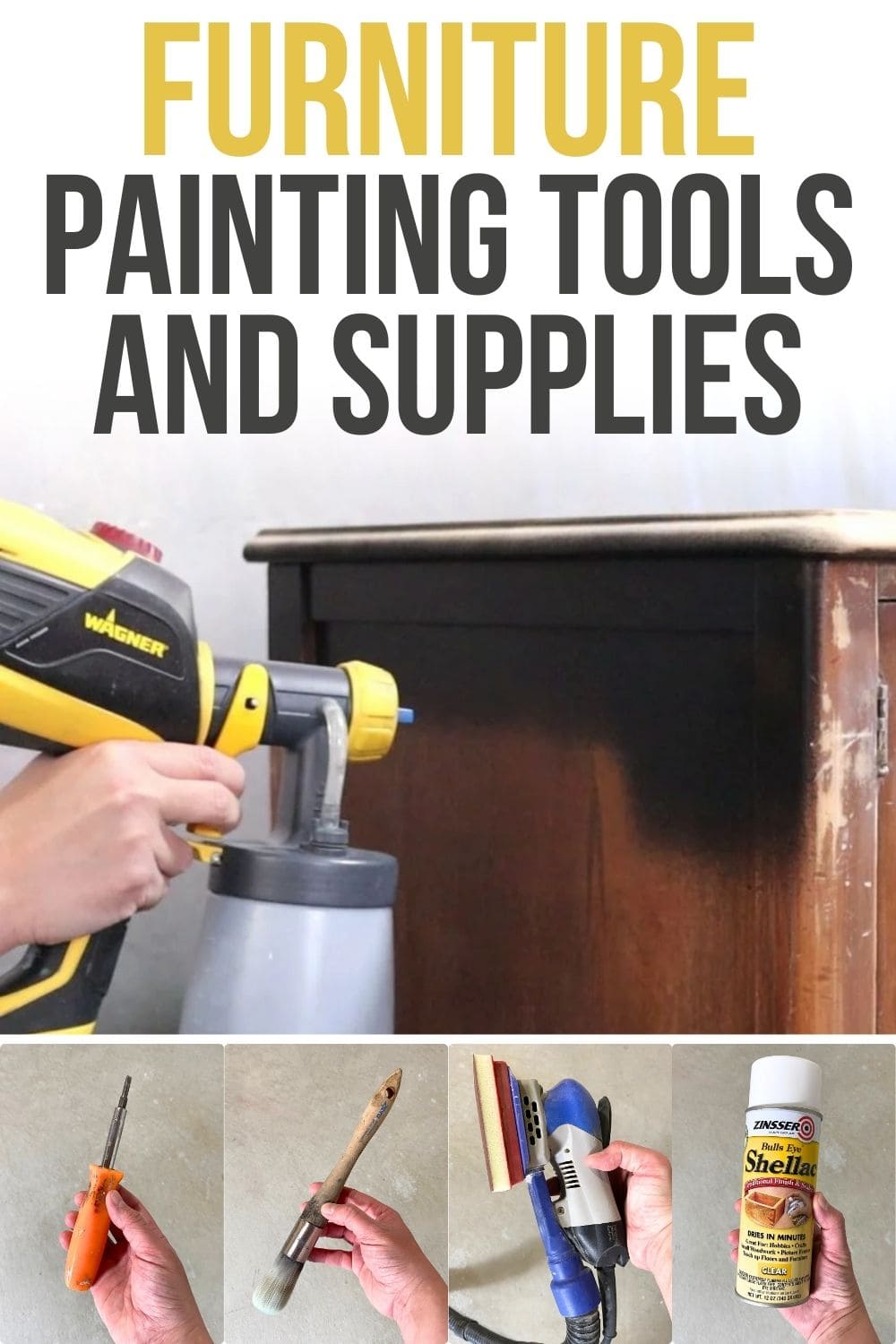Furniture Painting Tools And Supplies