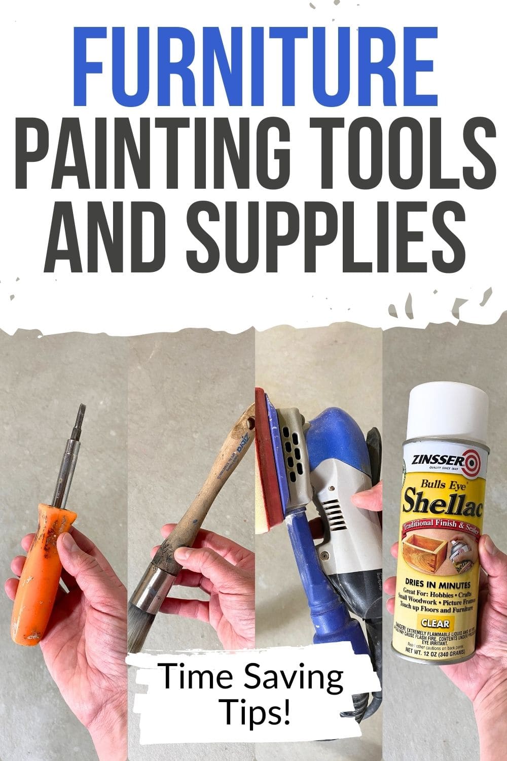 Furniture Painting Tools And Supplies