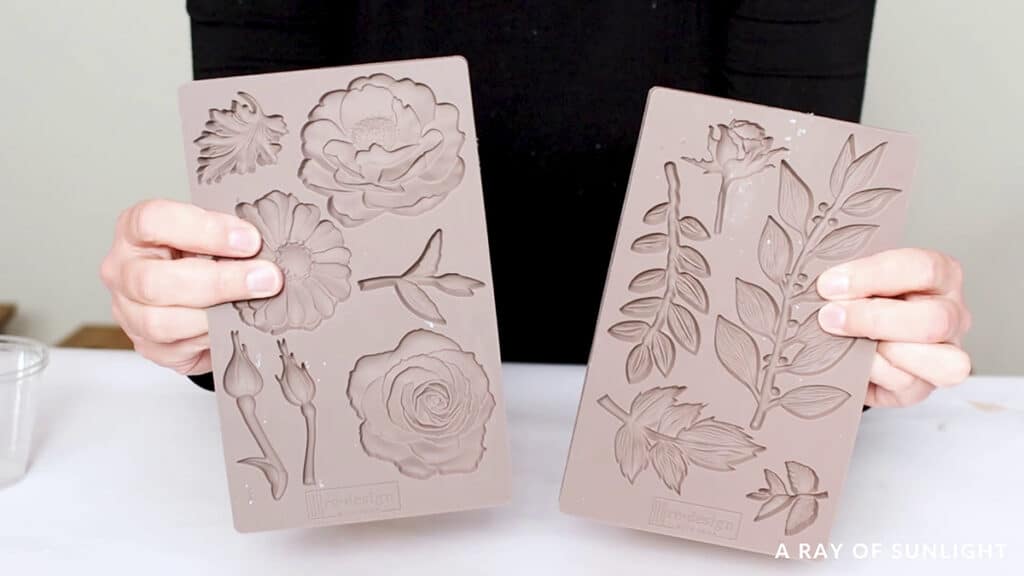 flowers and leaves redesign decor molds