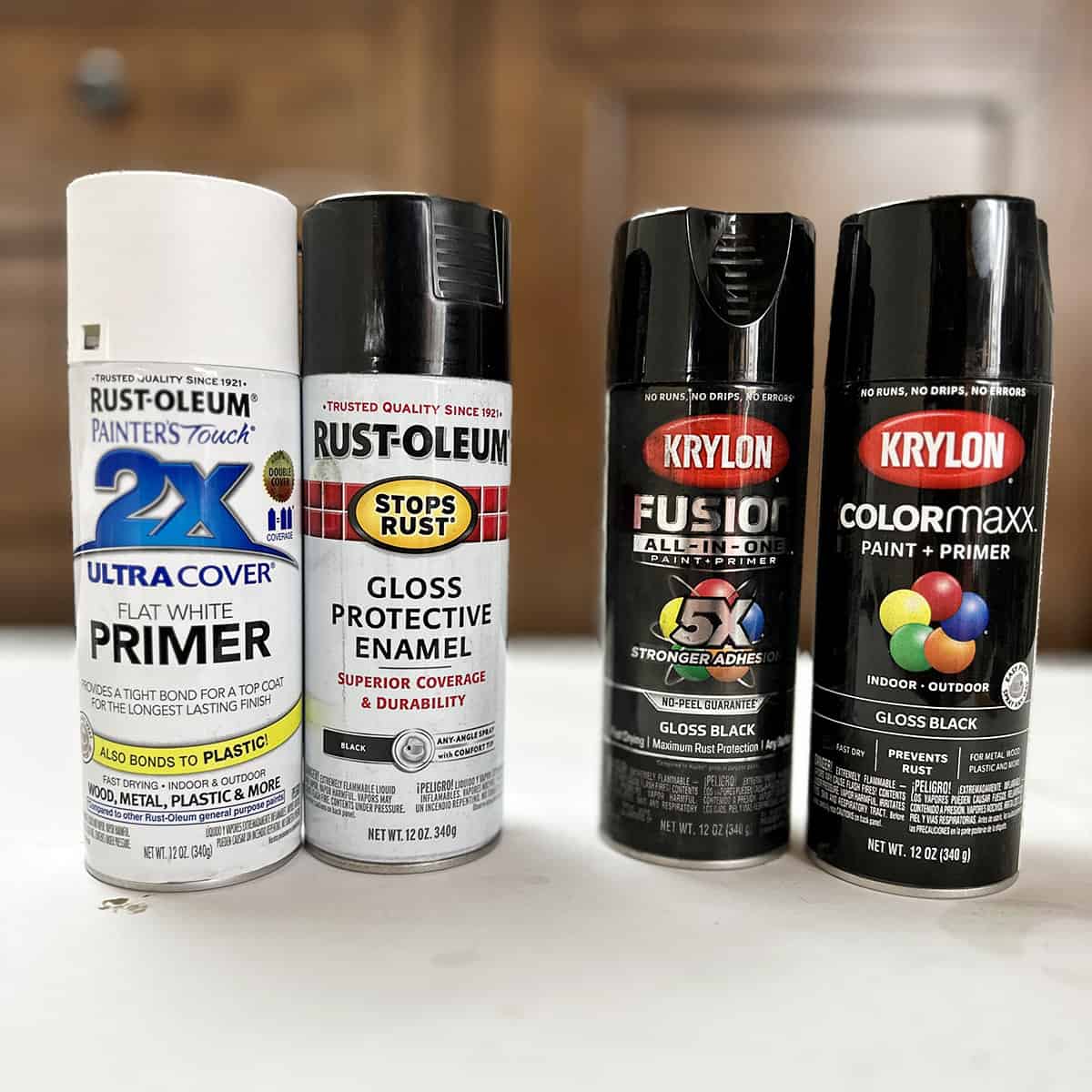 Krylon VS Rustoleum Spray Paint