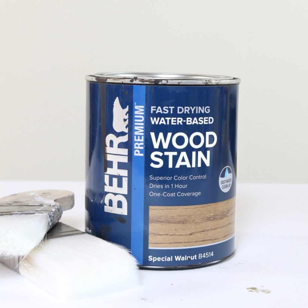 behr water based wood stain